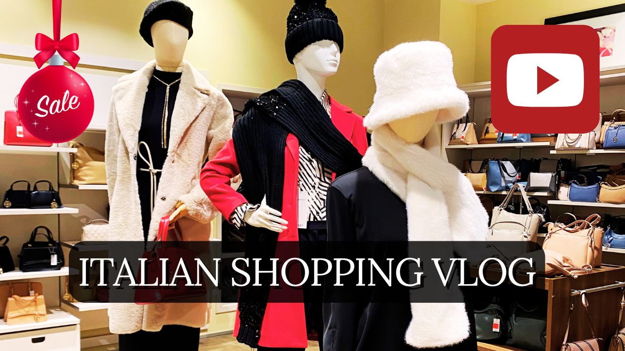 Shop with me in Italy: H&M, OVS, Kiabi & Conbipel Winter Sales - Italian Shopping Vlog