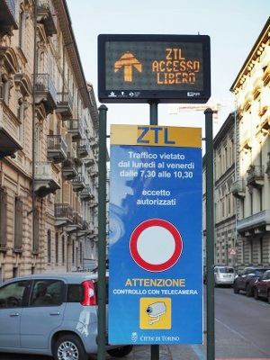ZTL in Italy - ZTL Roma, Torino, Firenze, Milano, Genova, Palermo